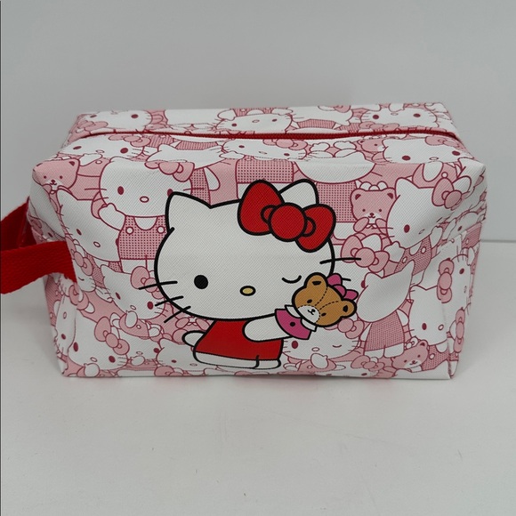 NWT Hello Kitty Cosmetic Bag & Mirror - Picture 2 of 7